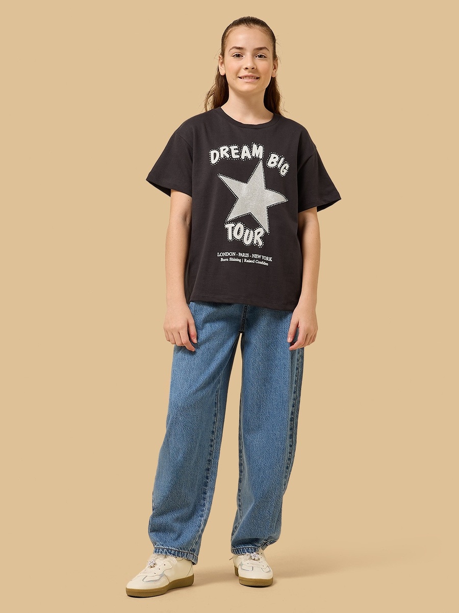Embellished Cotton T-Shirt