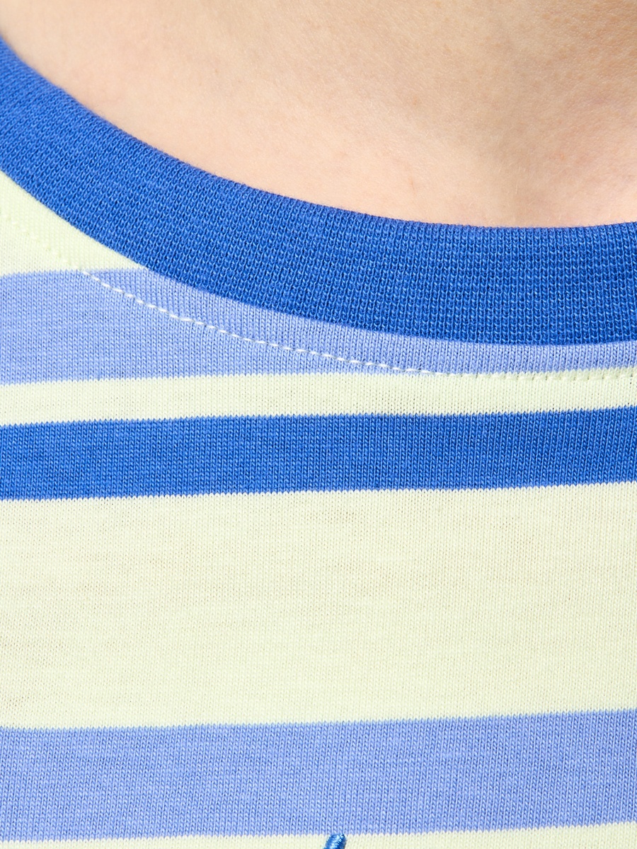 Striped Oversized Cotton T-Shirt