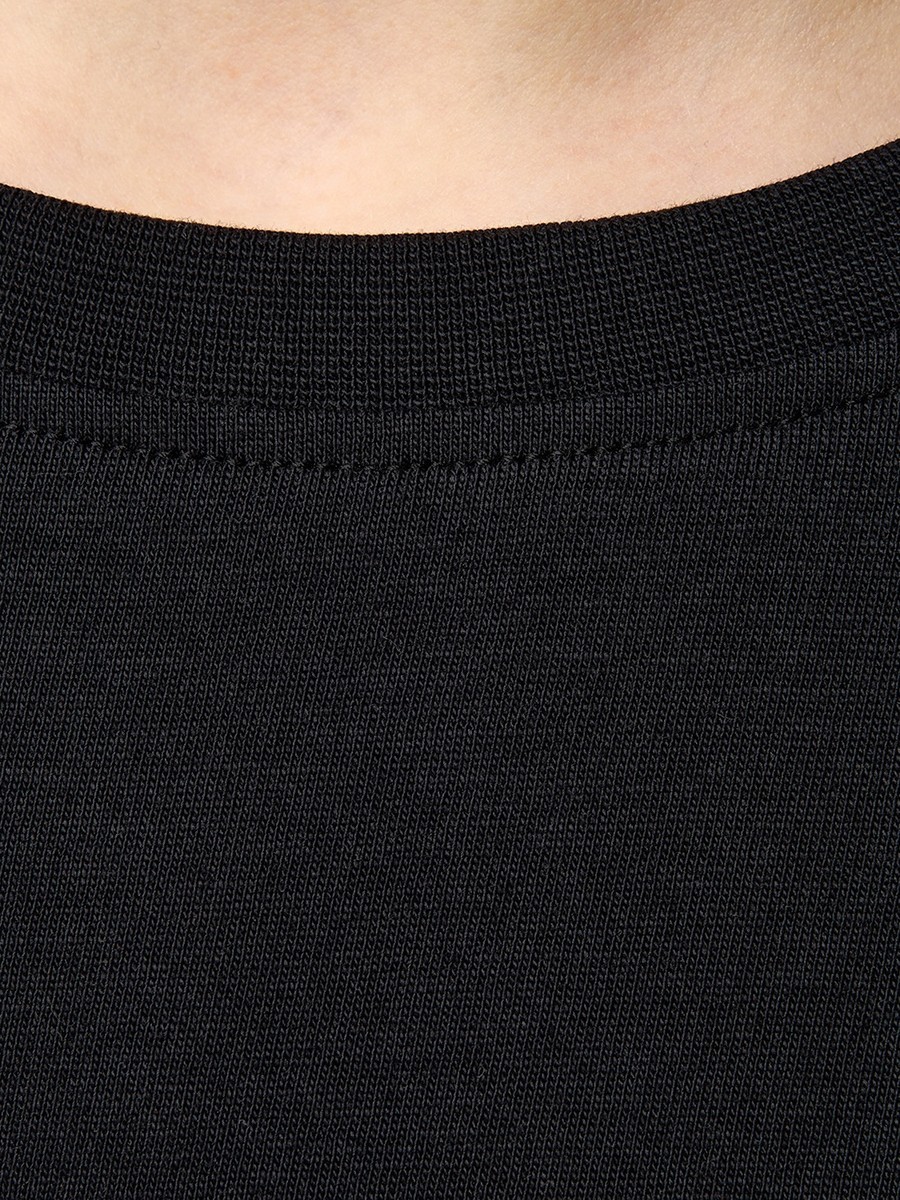 Embellished Oversized Cotton T-Shirt