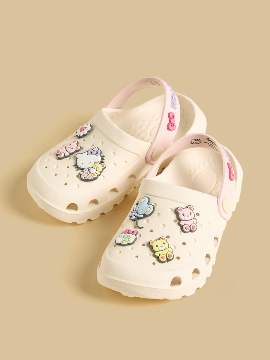 Hello Kitty and Friends Jibbitz Embellished Backstrap Clogs