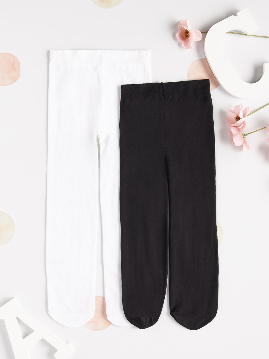 Pack of 2 - Plain Tights