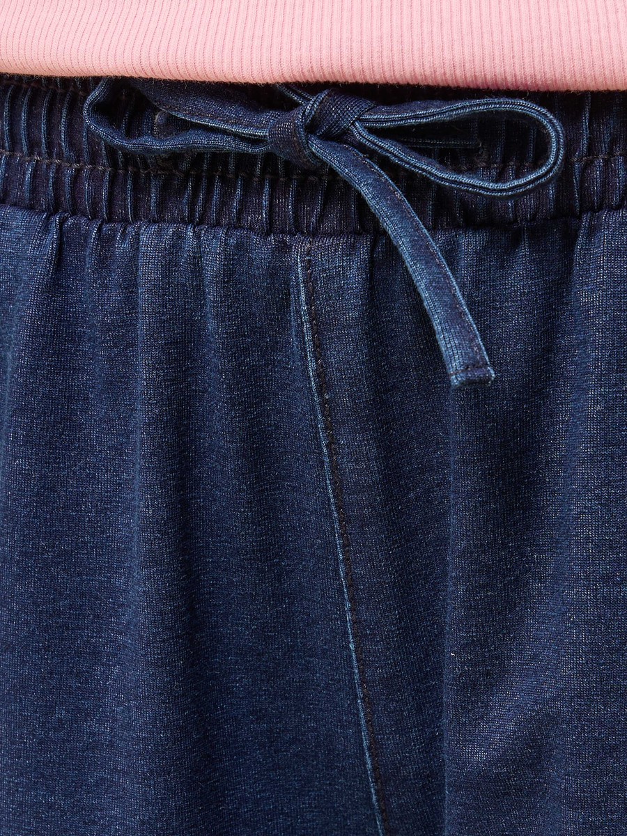Wide Leg Cotton Jeans