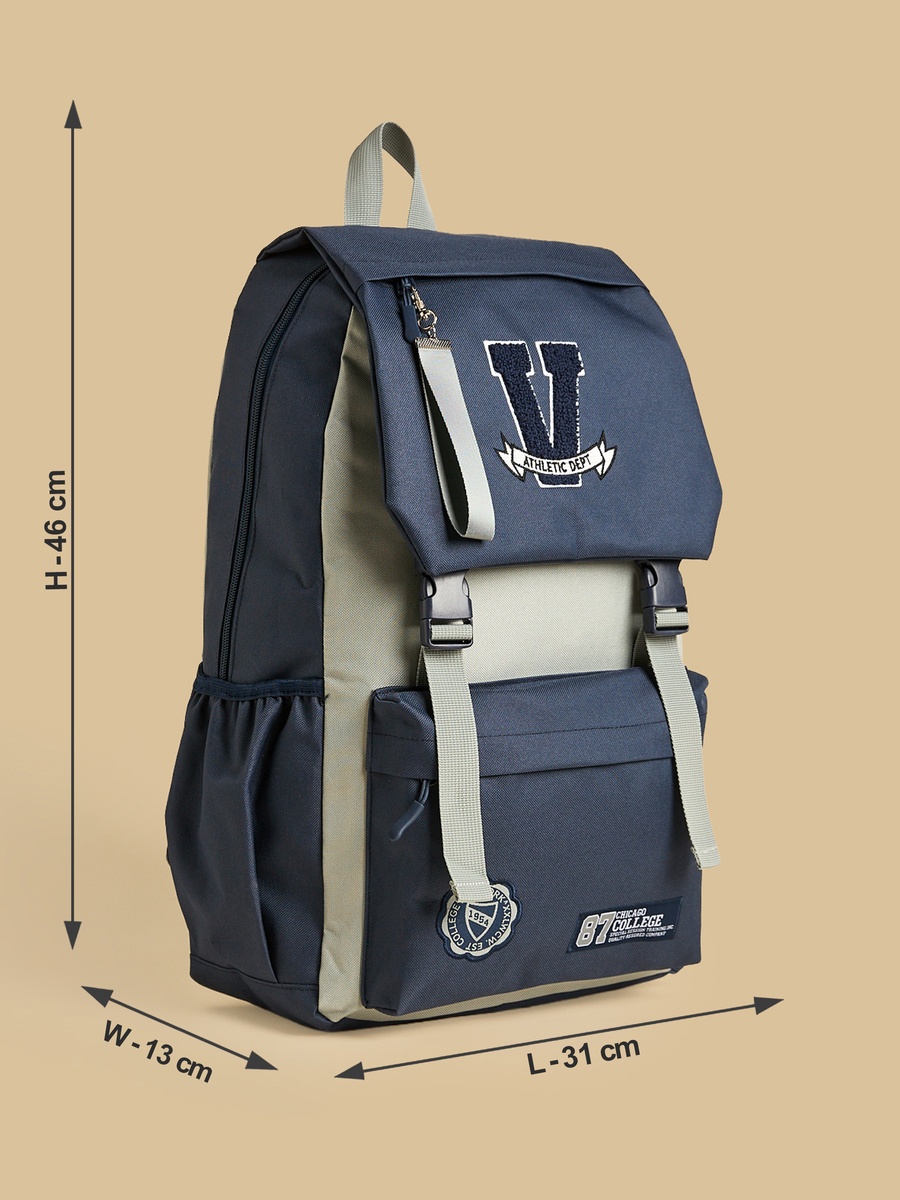 Varsity Applique 3-Piece Backpack Set