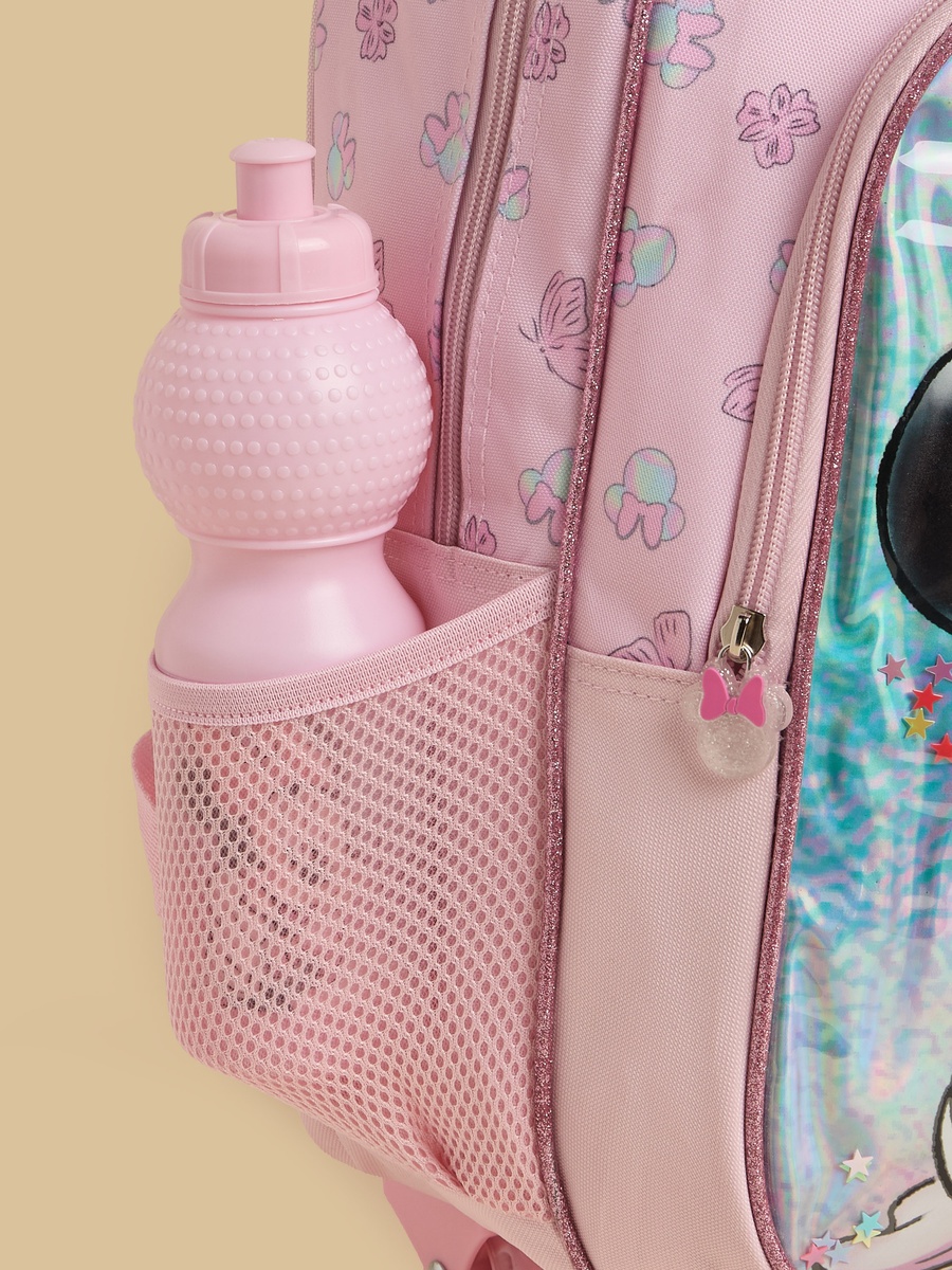Minnie Mouse Print 5-Piece Trolley Backpack Set
