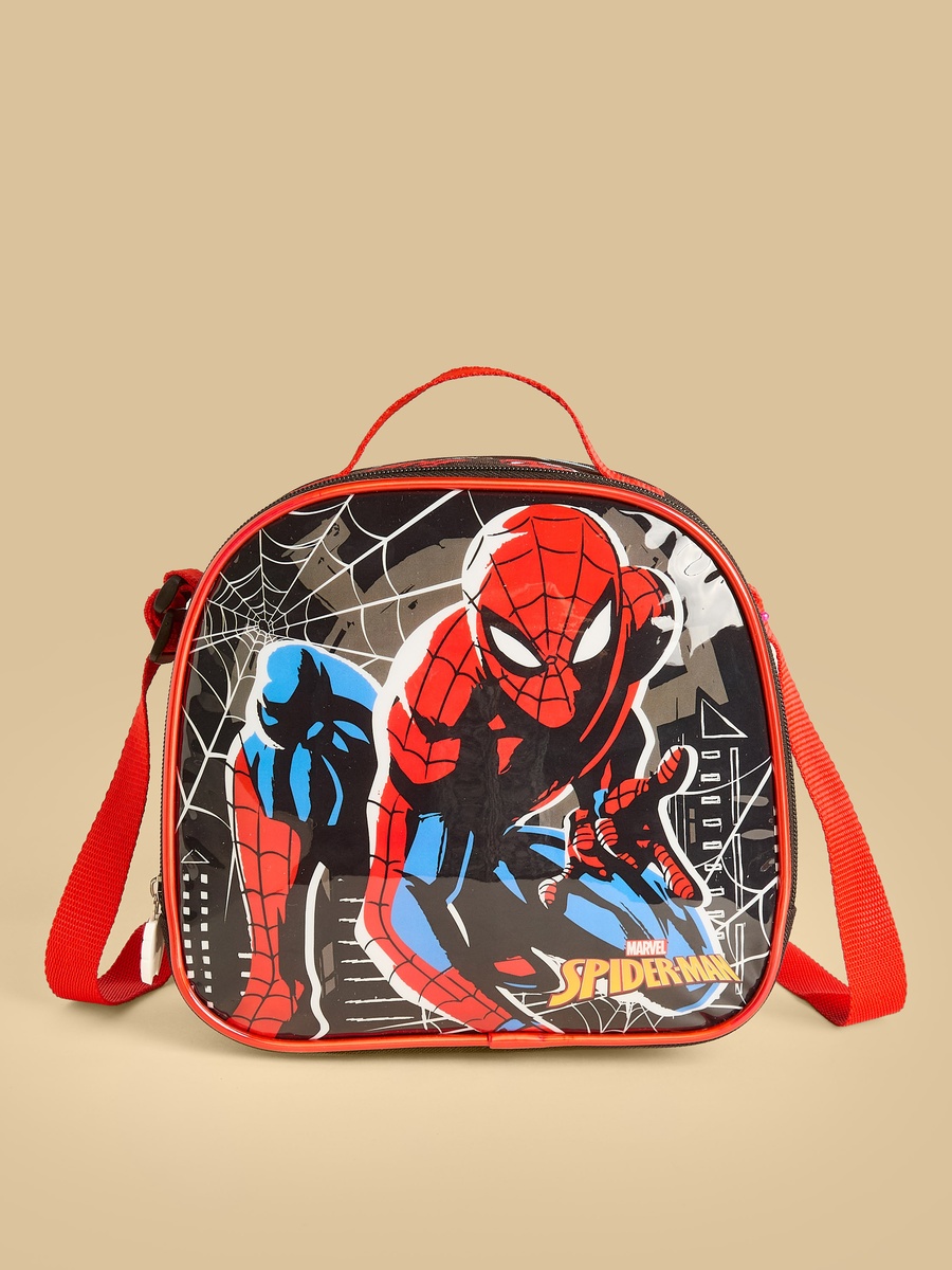 Spider-Man Print 5-Piece Trolley Backpack Set