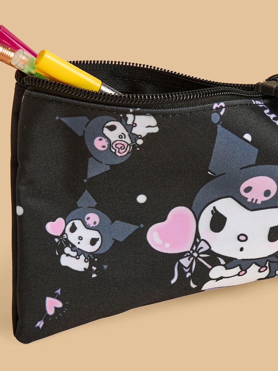 Kuromi Print 5-Piece Backpack Set