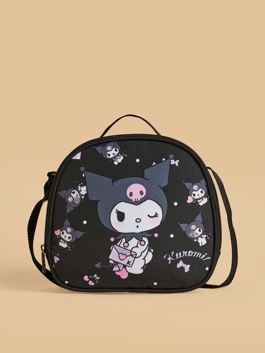 Kuromi Print 5-Piece Backpack Set