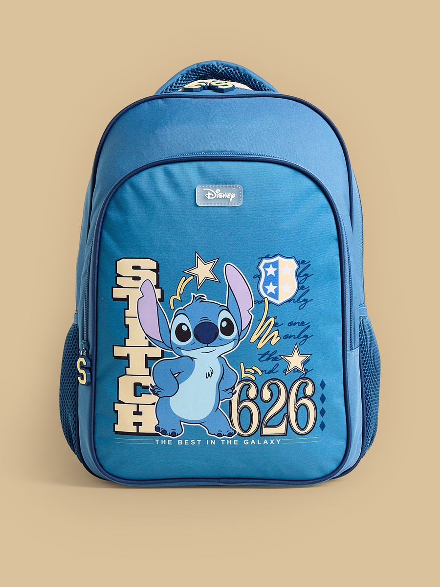 Stitch Print 5-Piece Backpack Set