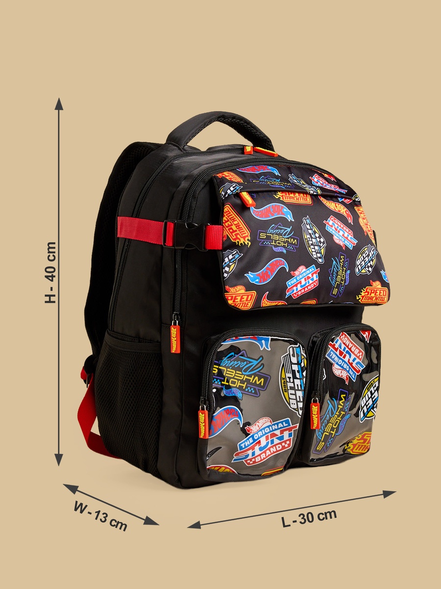 Graphic Print Backpack with Adjustable Shoulder Straps