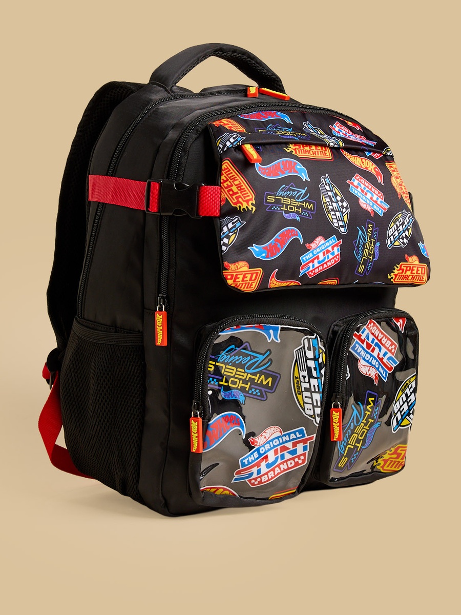 Graphic Print Backpack with Adjustable Shoulder Straps
