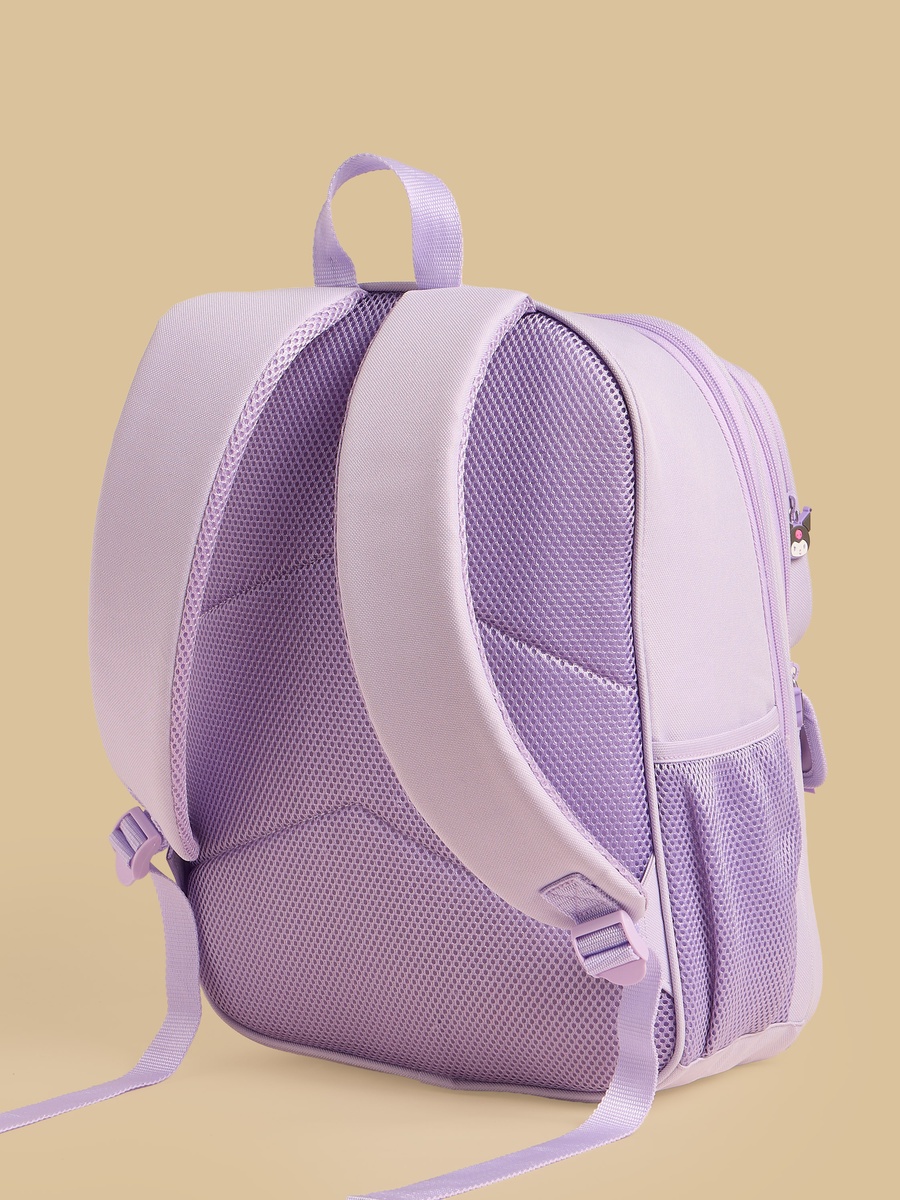 Kuromi Print Backpack with Adjustable Straps