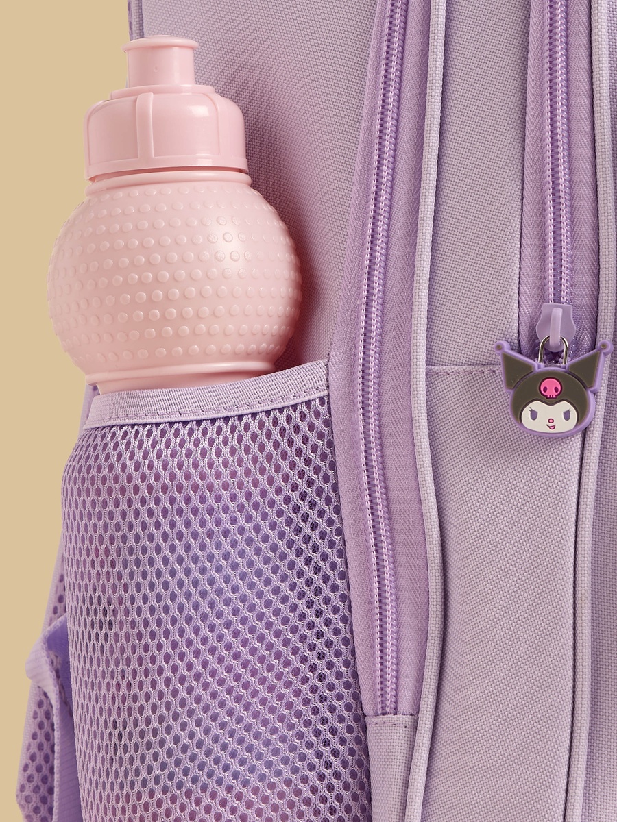 Kuromi Print Backpack with Adjustable Straps