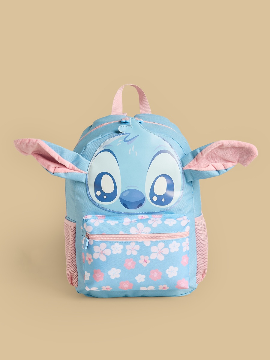 Stitch 3D Ear Applique Backpack with Adjustable Straps
