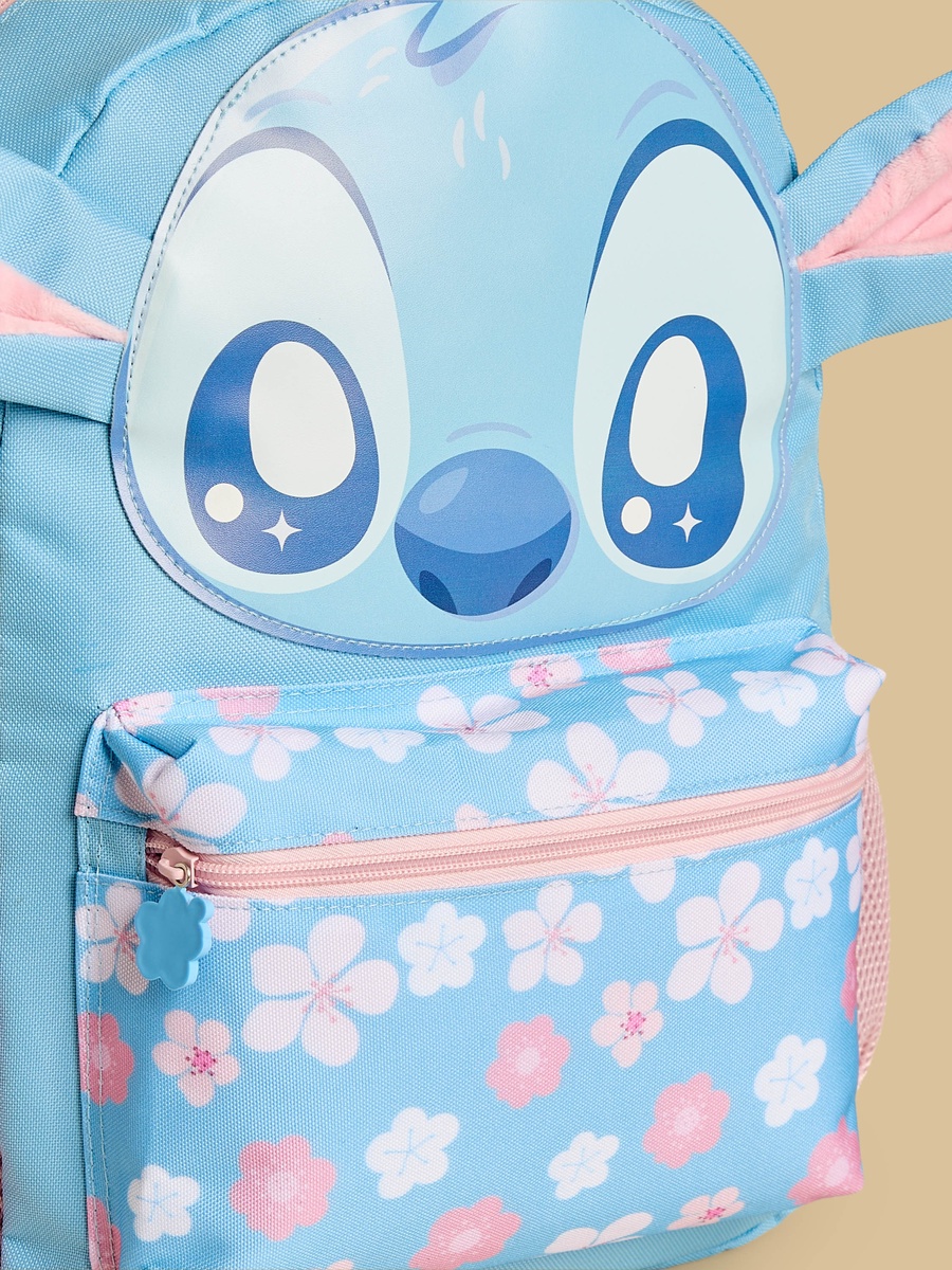 Stitch 3D Ear Applique Backpack with Adjustable Straps