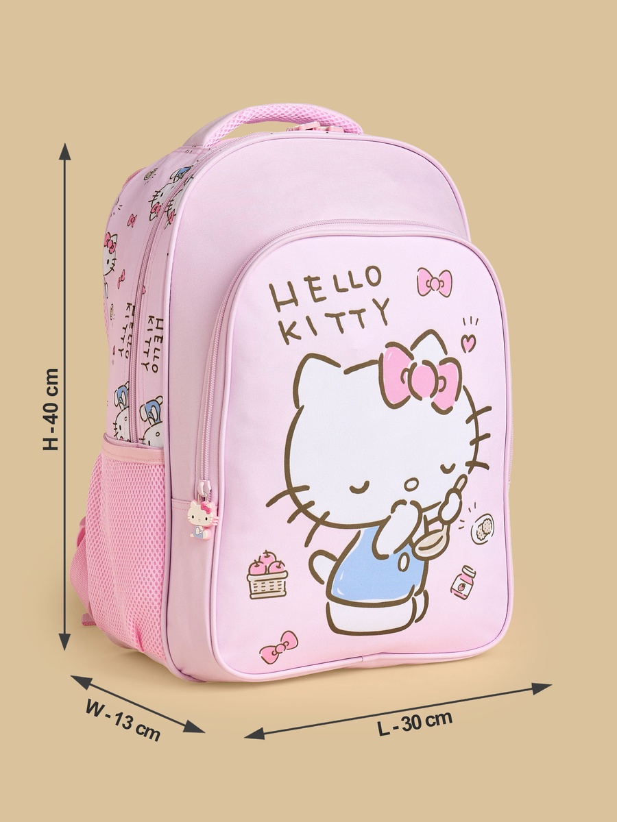 Hello Kitty Print 5-Piece Backpack Set