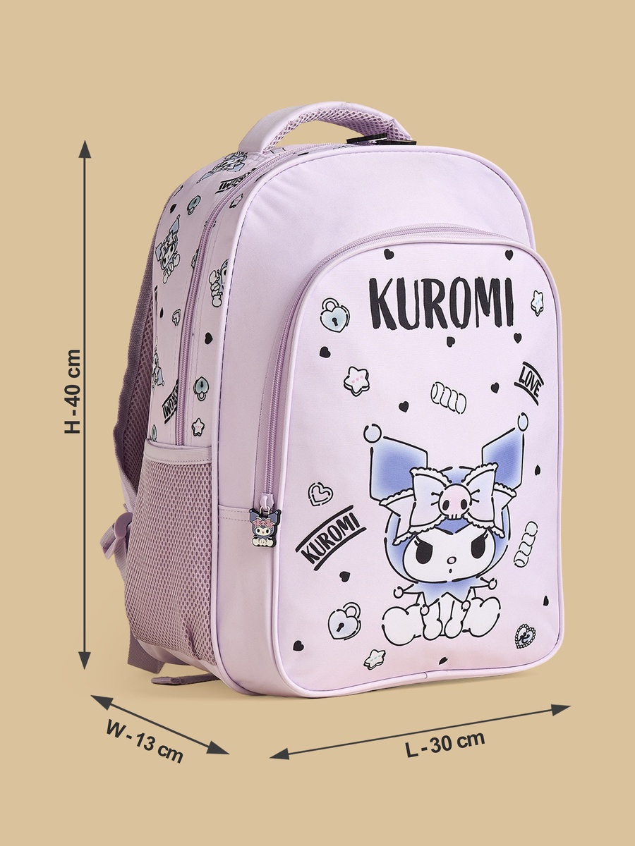 Kuromi Print 5-Piece Backpack Set
