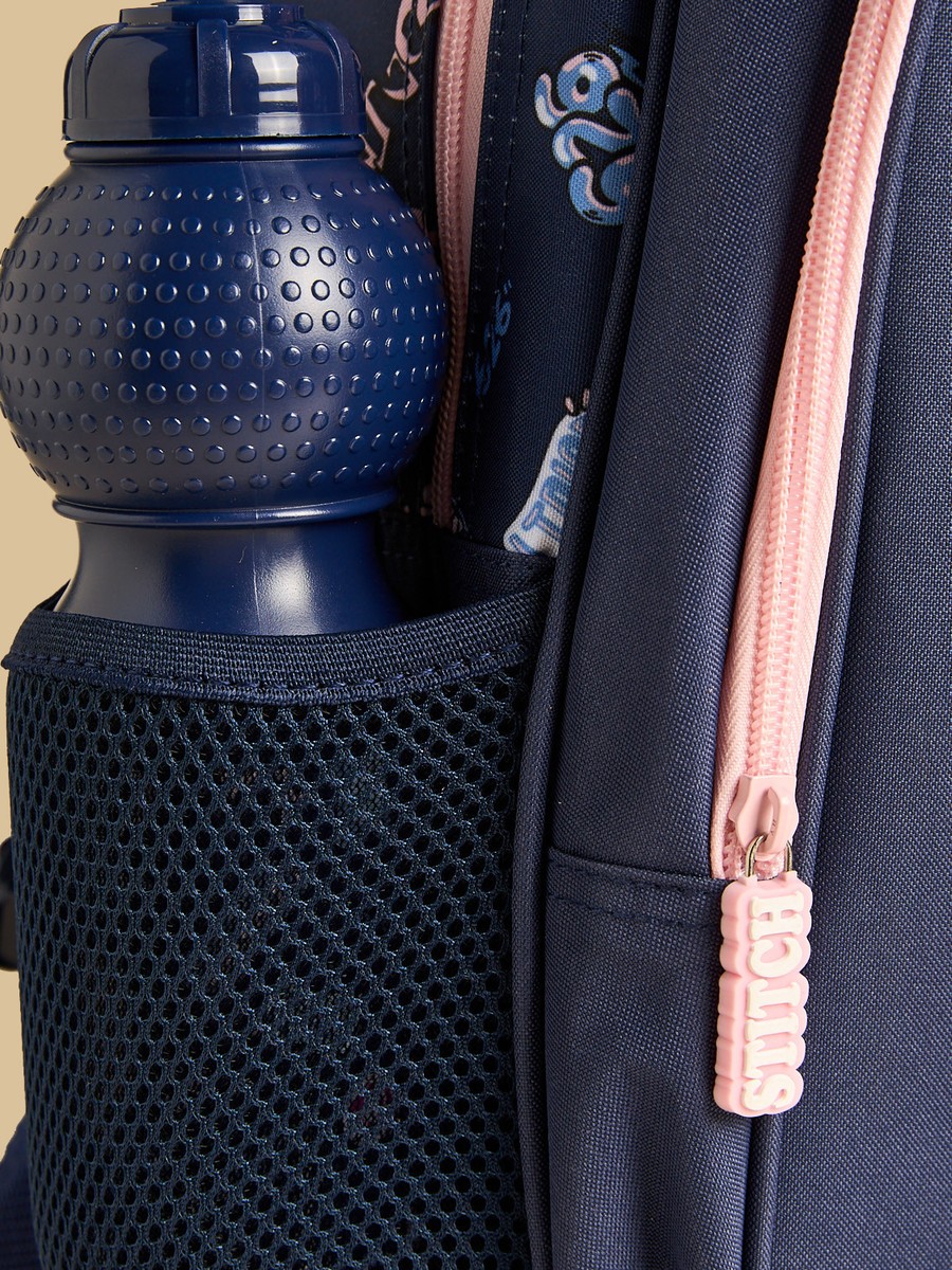 Stitch Print 5-Piece Trolley Backpack Set