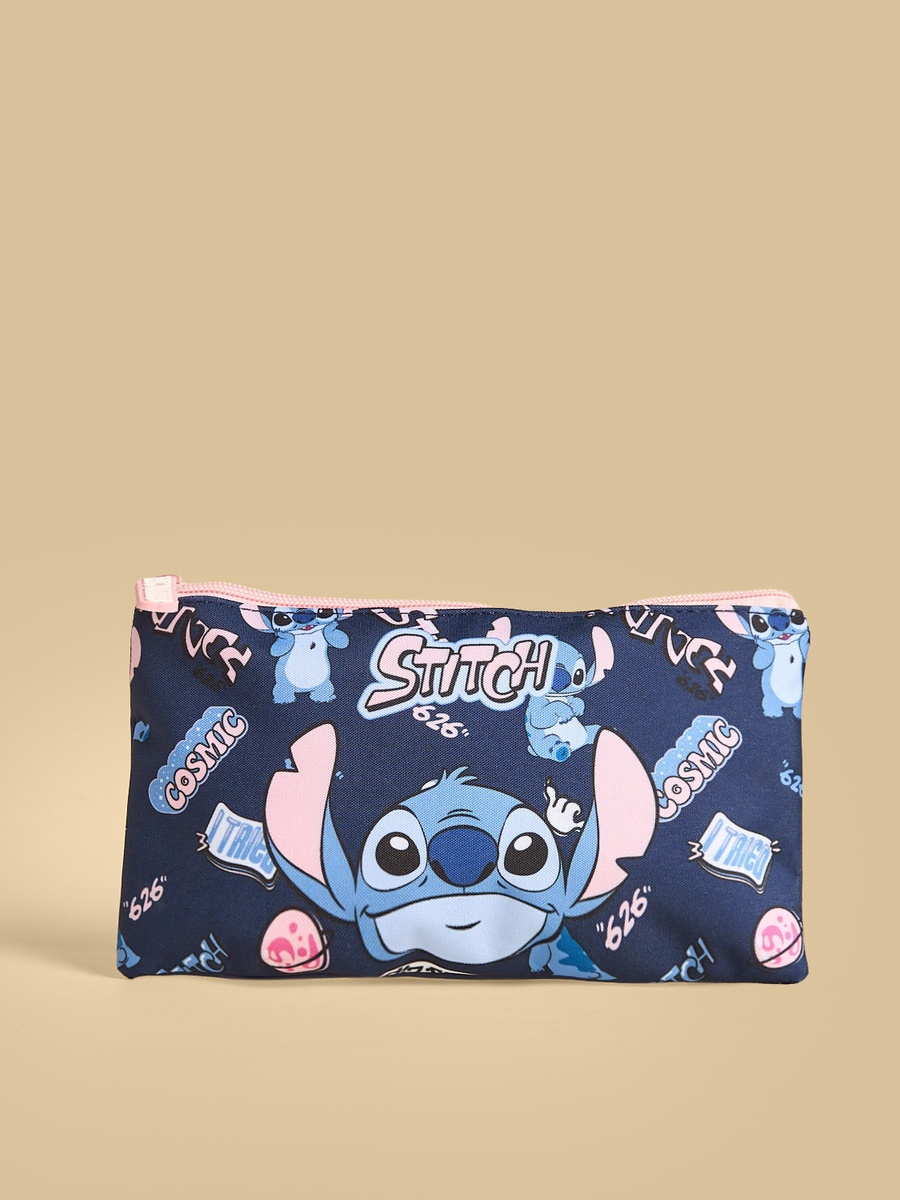 Stitch Print 5-Piece Trolley Backpack Set