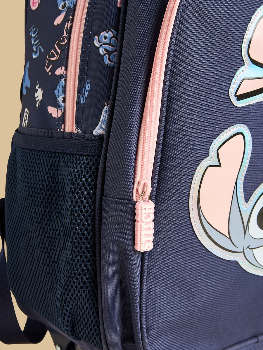 Stitch Print 5-Piece Trolley Backpack Set