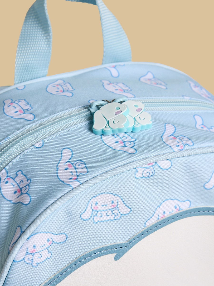 Cinnamoroll Print Backpack with Adjustable Straps
