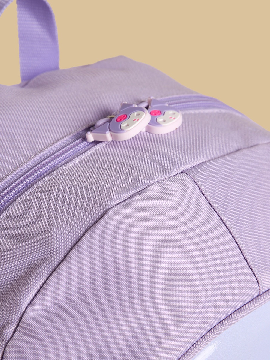Kuromi Print Backpack with Adjustable Shoulder Straps