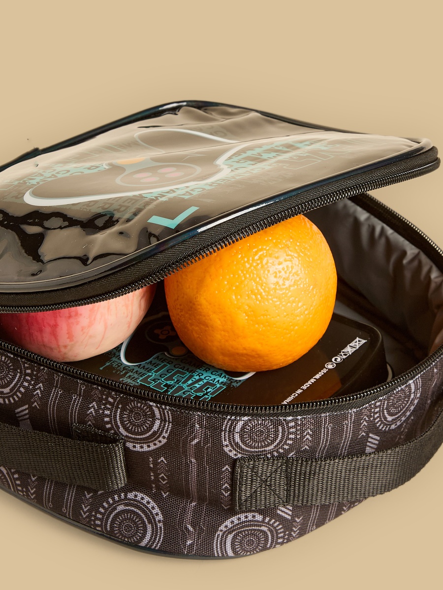 Gamer Print 5-Piece Trolley Backpack Set