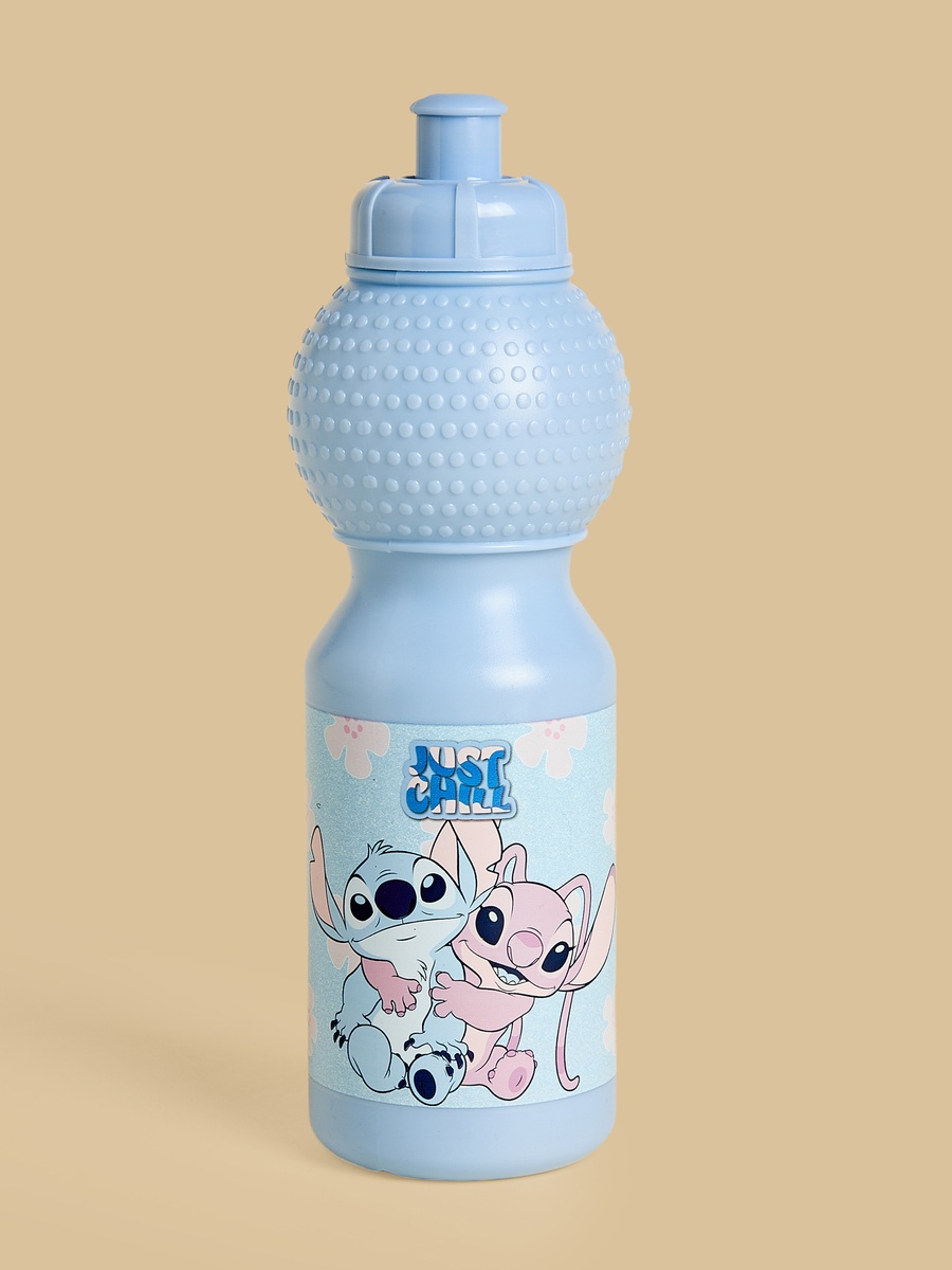 Stitch and Angel Print 5-Piece Trolley Backpack Set