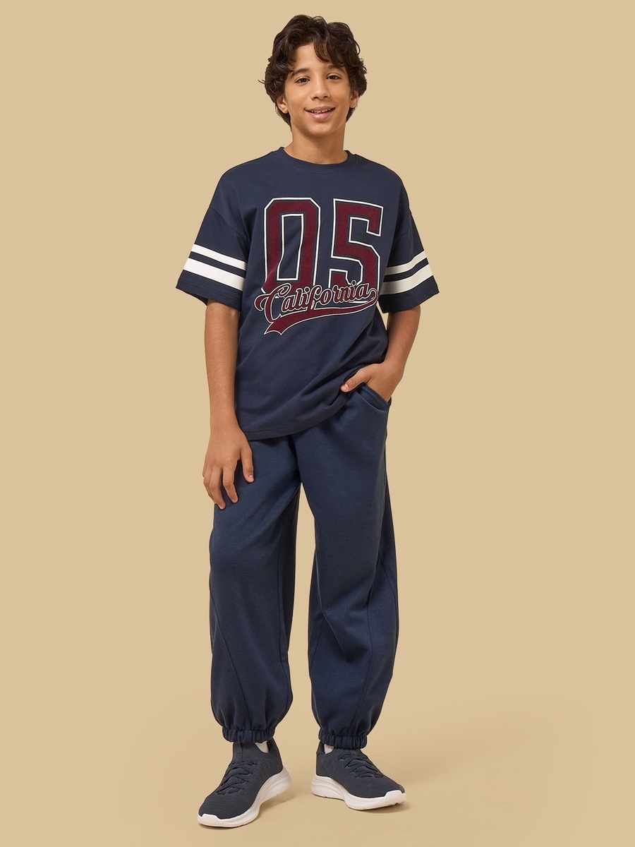 Panelled Balloon Fit Joggers