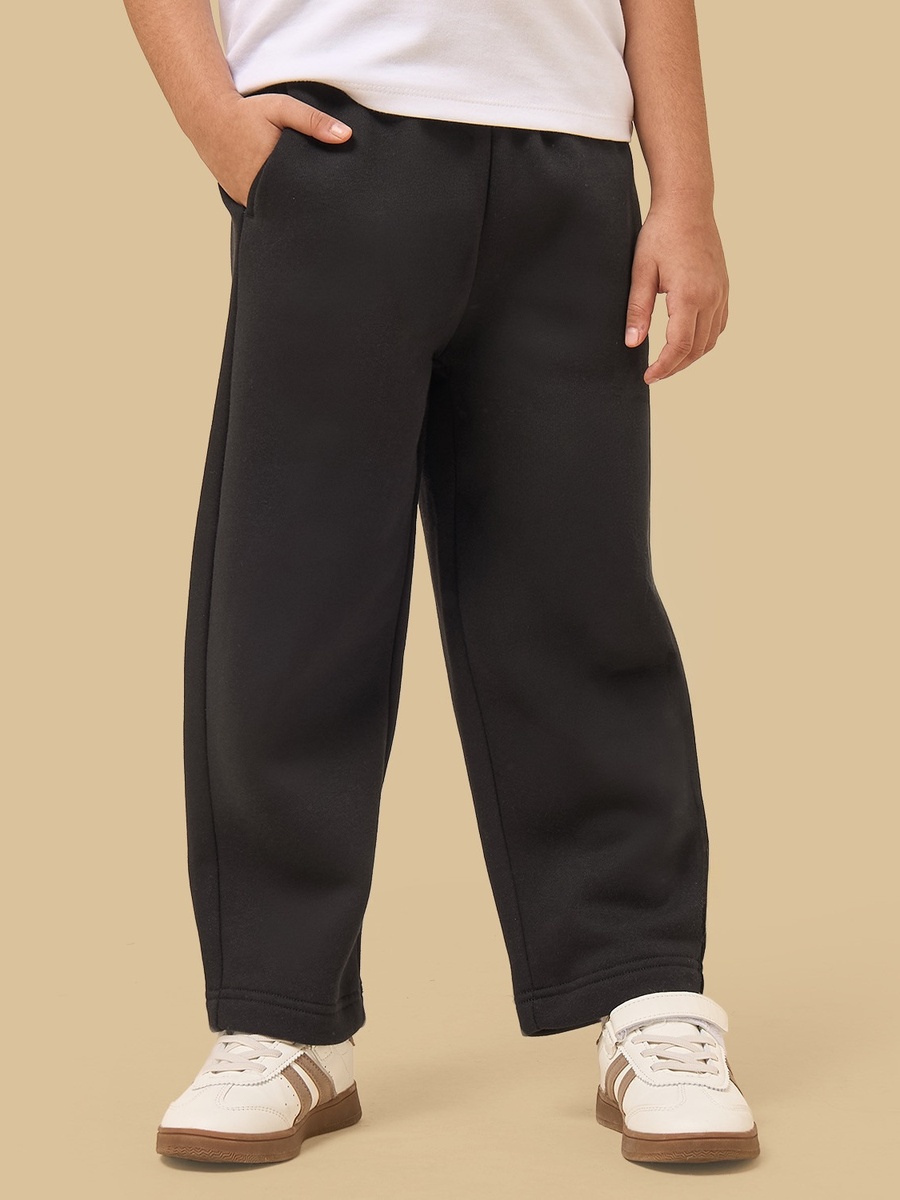 Mid-Rise Wide Leg Track Pants
