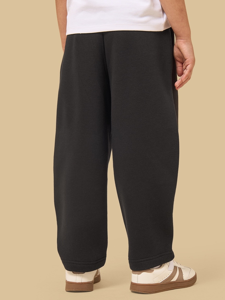 Mid-Rise Wide Leg Track Pants