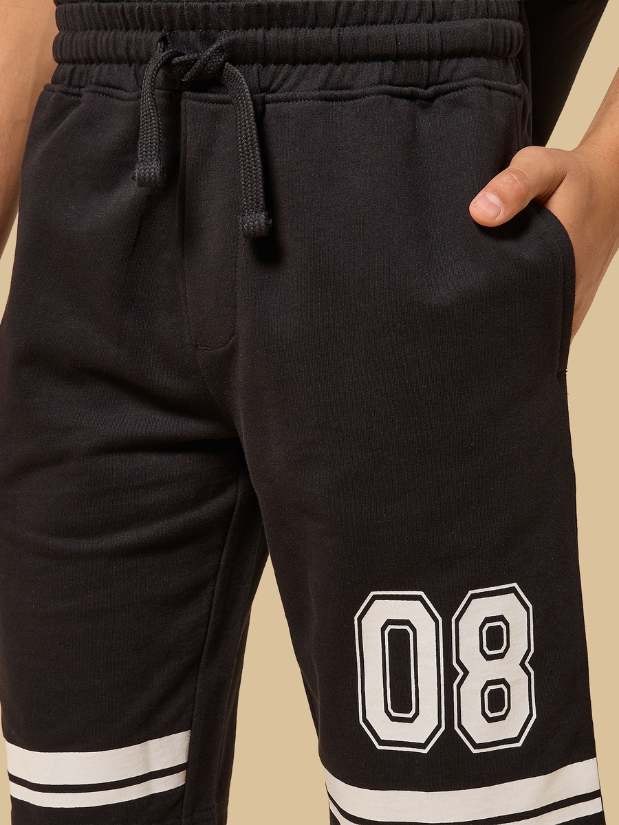 New York Print T-Shirt and Shorts Set