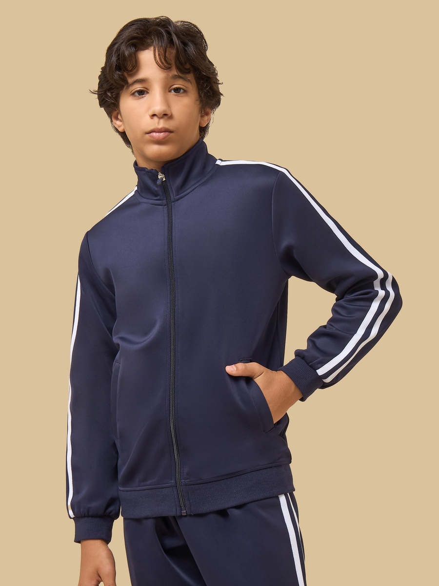 Contrast Side Tape Track Suit