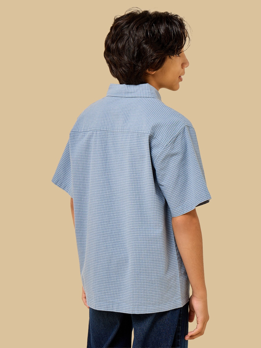 Checked Cotton Shirt