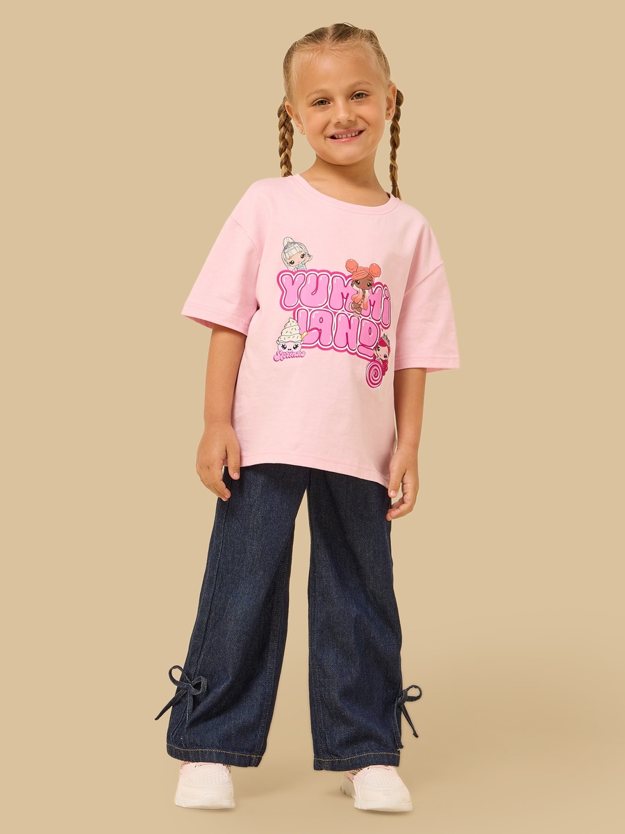Yummiland Print Cotton Oversized T-Shirt