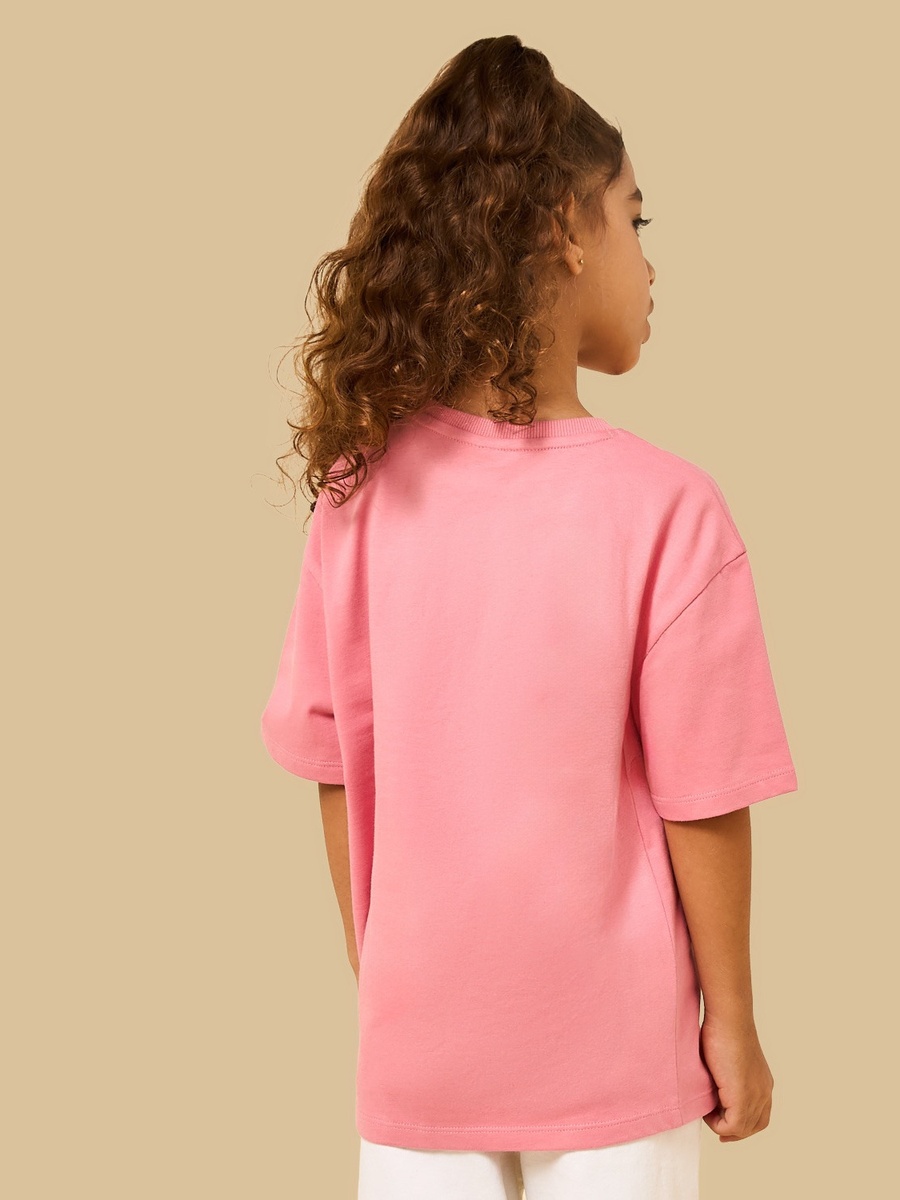 Hello Kitty Print Boxy Cotton T-Shirt