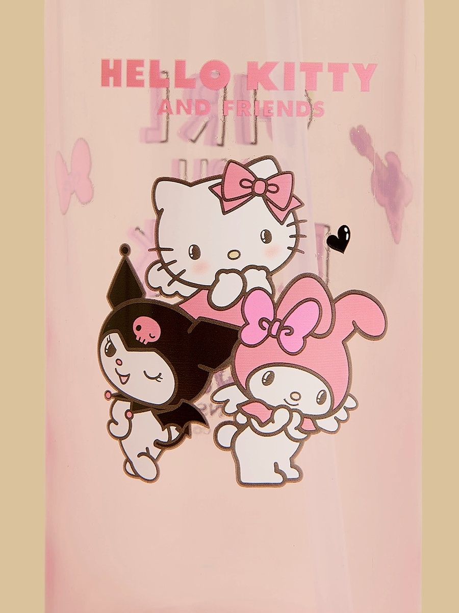 Hello Kitty and Friends Print Water Bottle - 600 ml