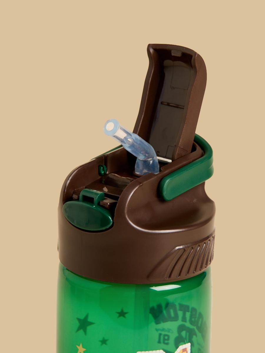 Boston Print Water Bottle - 600 ml