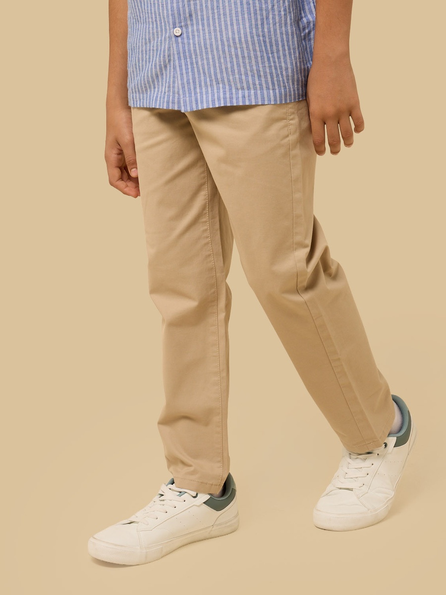 Straight Fit Cotton Chinos