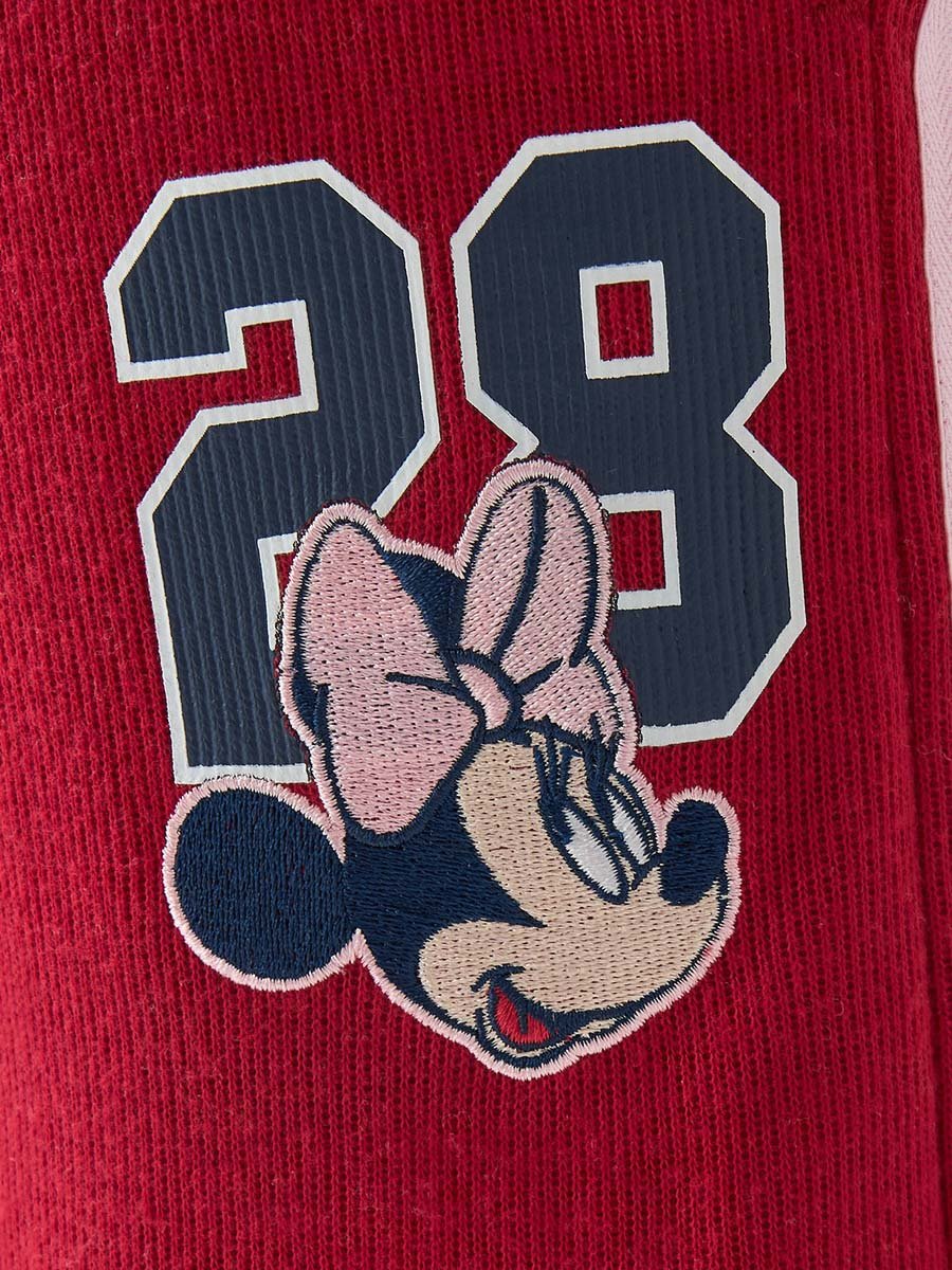 Minnie Mouse Embroidered Wide Leg Pants