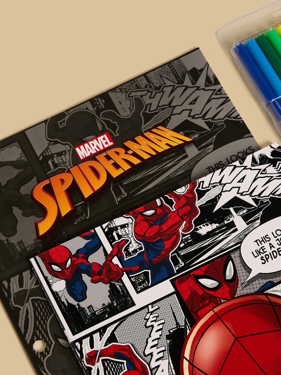 Spider-Man Print Stationery Set