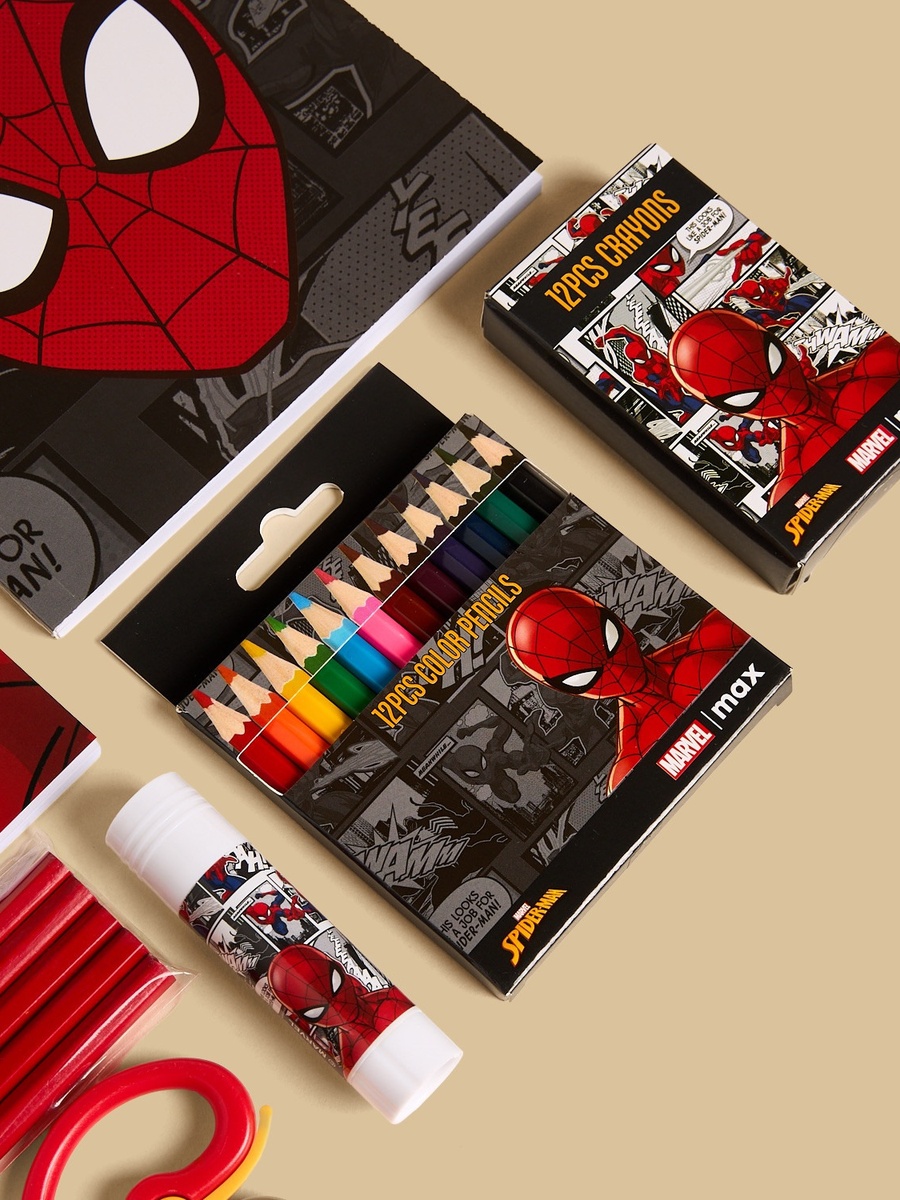 Spider-Man Print Stationery Set