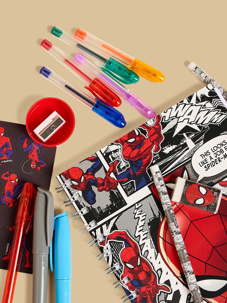 Spider-Man Print Stationery Set