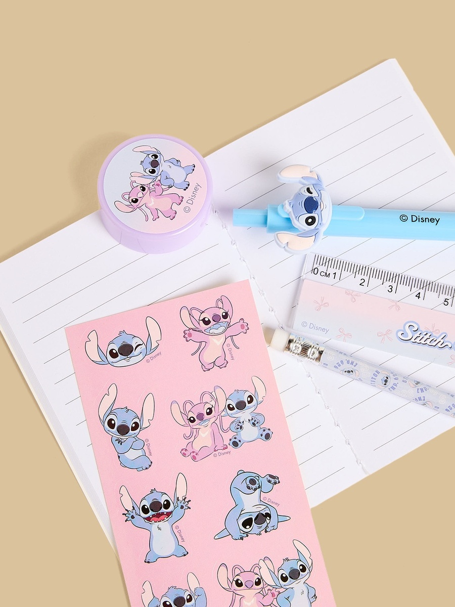 Stitch and Angel Stationery Set