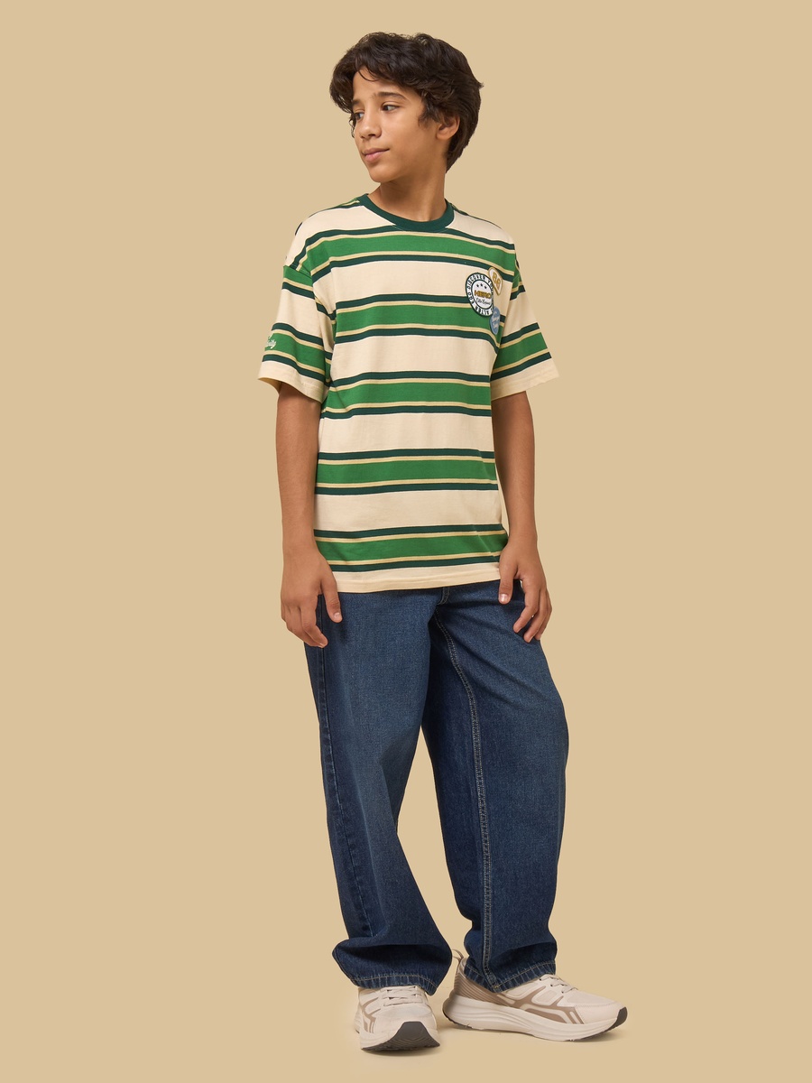 Striped Cotton T-Shirt