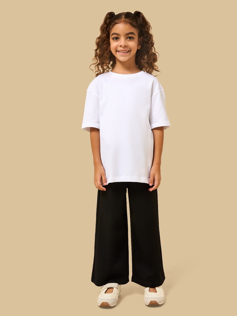 Pack of 2 - Plain Cotton Oversized T-Shirt