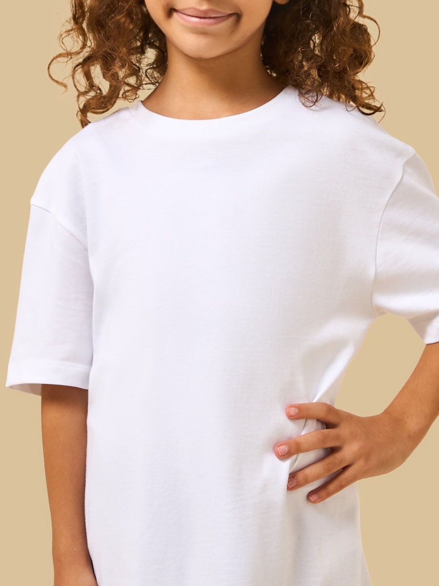 Pack of 2 - Plain Cotton Oversized T-Shirt