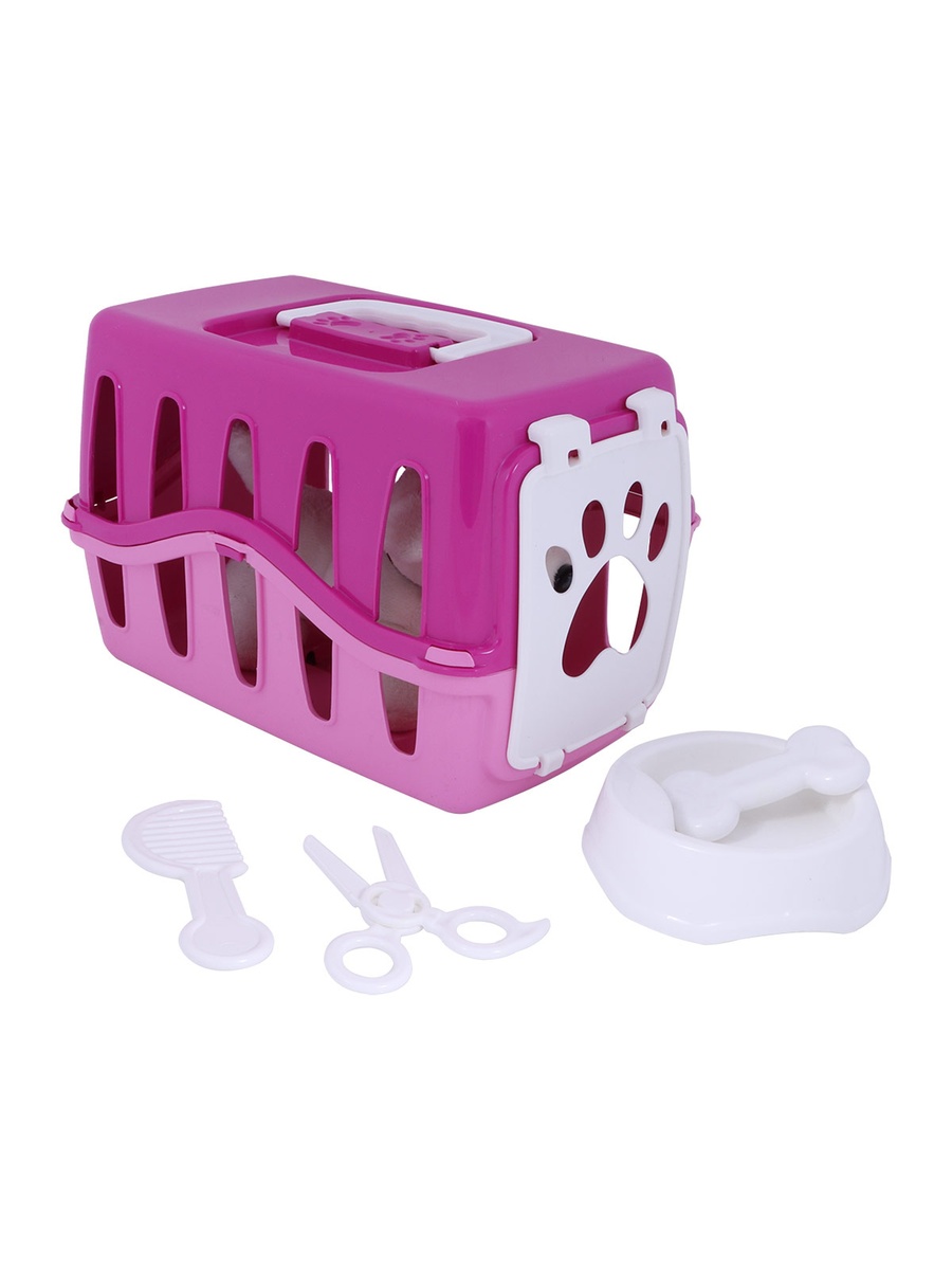 6 Pieces Pretend Role Play Dog Grooming Care Kit