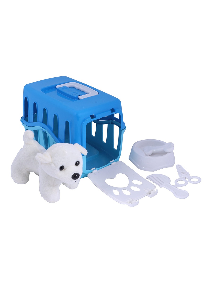 6 Pieces Pretend Role Play Dog Grooming Care Kit