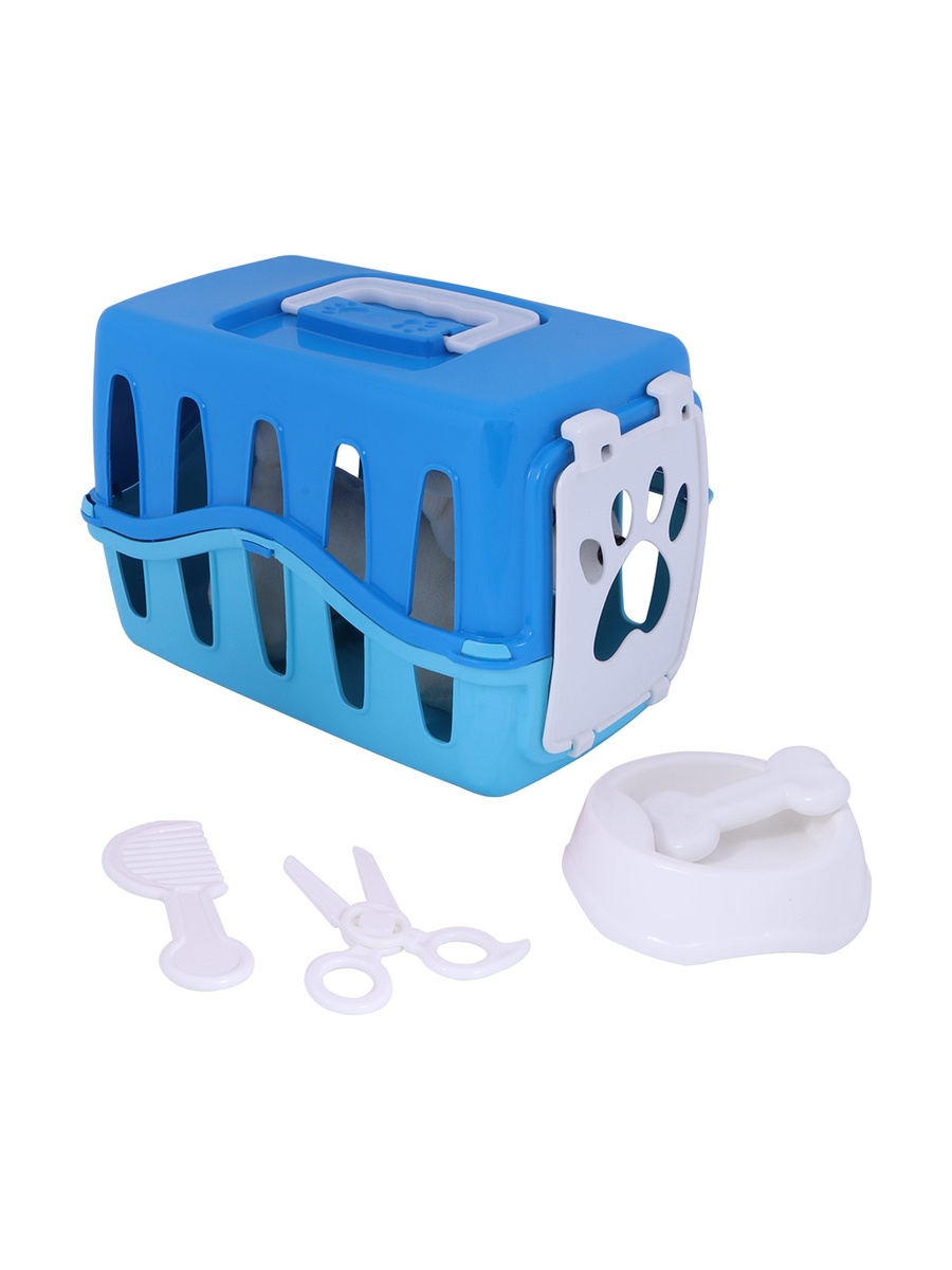 6 Pieces Pretend Role Play Dog Grooming Care Kit