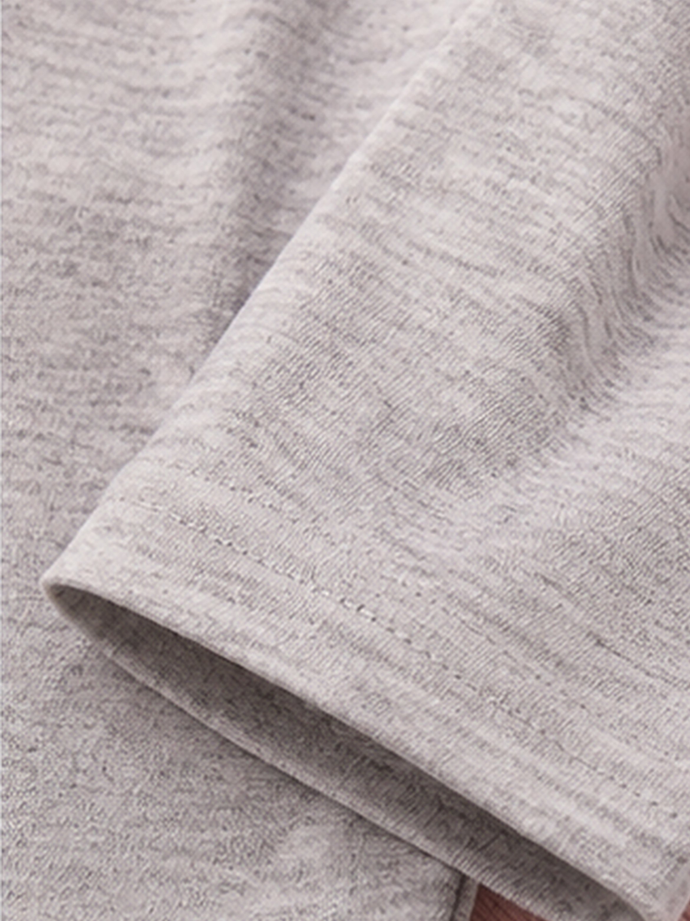 Girls Grey Long Sleeve Tulle Layered T-Shirt